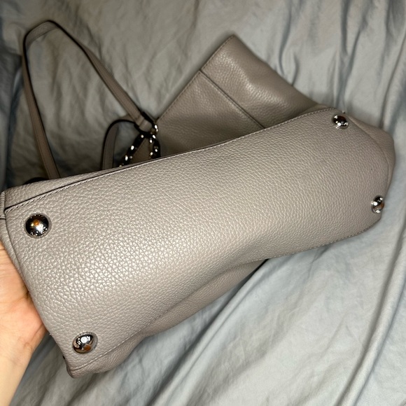 Michael Kors - Harper Tote - Grey Pebbled Leather - Picture 6 of 16